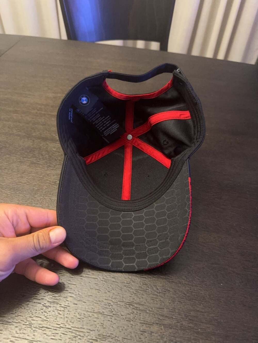 BMW M Motorsport Logo Baseball Cap Black - Picture 4 of 7